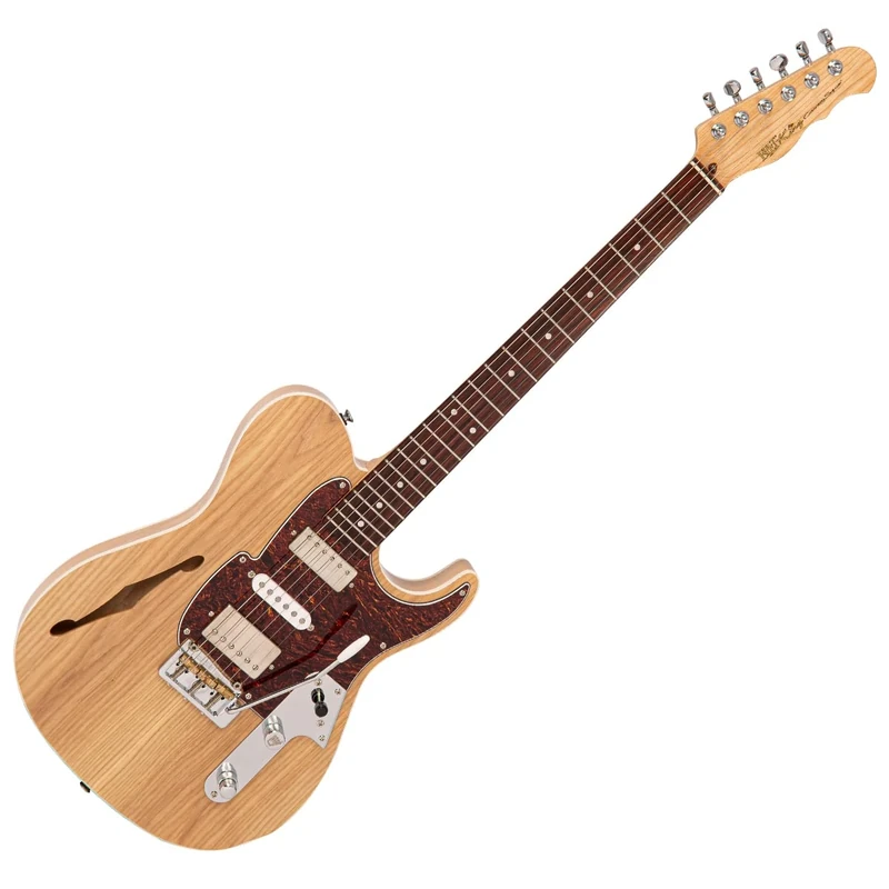 Fret-King Country Squire Semitone De Luxe - Natural Ash