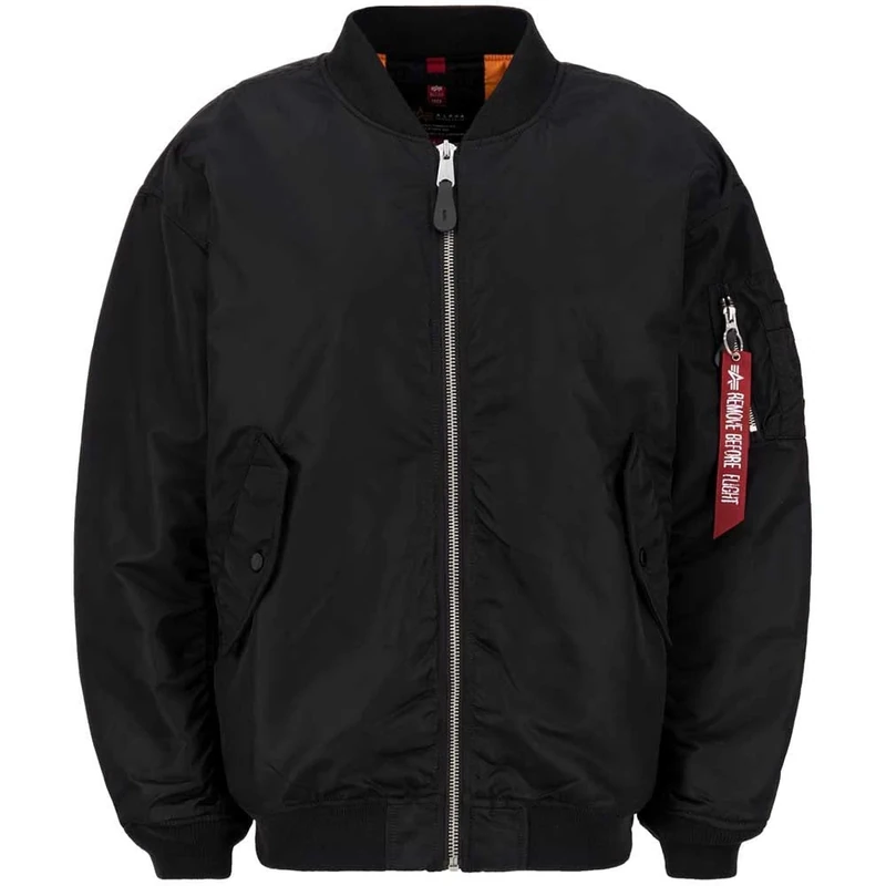 Alpha Industries MA-1 Core Bomber Jacket for Men Black