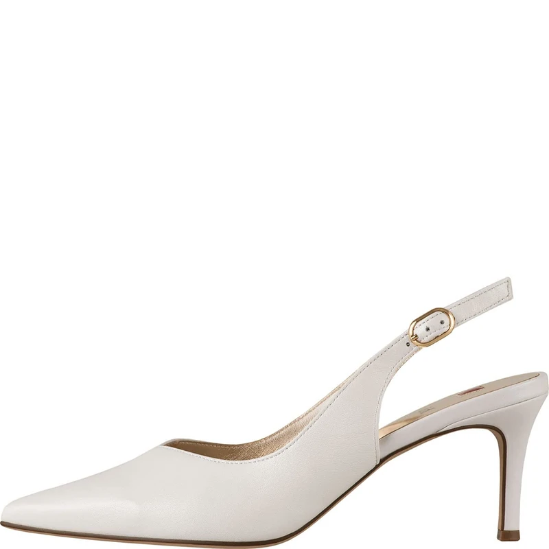 Högl Women's Boulevard 60 SL Closed-Toe Pumps, Perlweiß, 7 UK