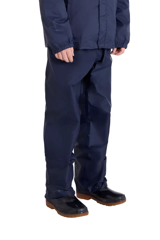Mountain Warehouse Pakka Kids Waterproof Rain Pants - 1500mm Size 11-12