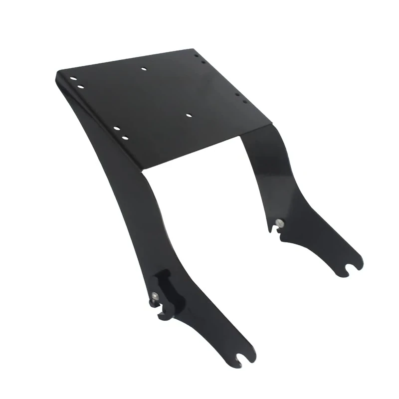 YHMOTO Trunk Mount Rack Detachable Tour Pack Compatible for Harley Davidson Touring Electra Glide Road King Road Glide Razor Trunk Detachable Luggage Rack Mount Rack 1997-2008 (Black)