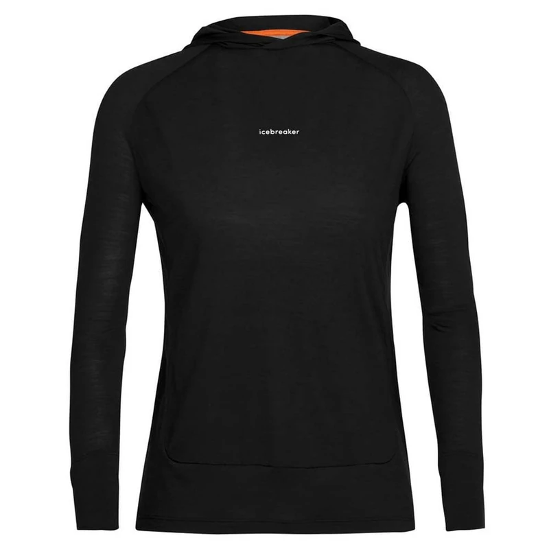 Icebreaker Women's Cool-lite Hoodie, Ib001 Black, XS - Image 1