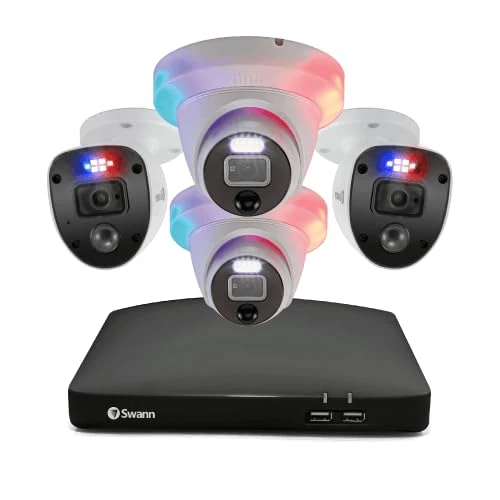Enforcer™ 4 Camera 8 Channel 1080p Full HD DVR Security System (Plain Box Packaging) - SWDVK-846802SL2DE - Image 1