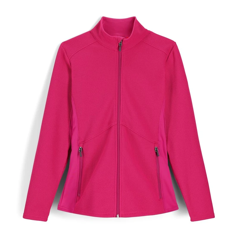 Spyder Women's Standard Bandita Full Zip Jacket, Orchid, M