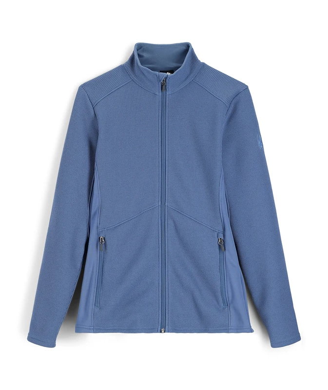 Spyder Women's Bandita Full Zip Jacket Fleece, Horizon, M