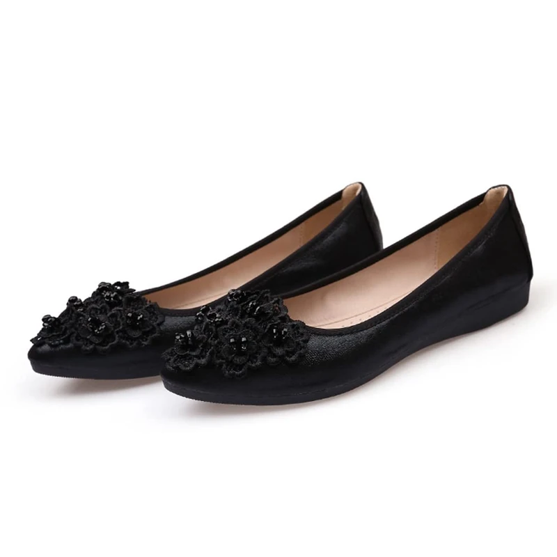 Women's Ballet Flats Foldable Casual Sparkly Rhinestone Wedding Ballerina Shoes Comfort Slip on Walking Flat Shoes