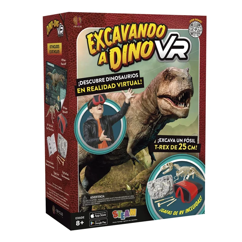 Abacus Brands Project Lab Dino Dig VR - T-Rex Fossil Kit - Image 1