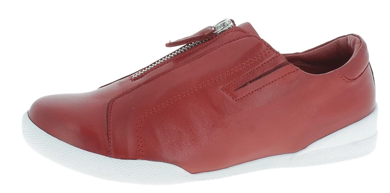 Andrea Conti Women's Trainers Sneaker, Chili, 4 UK