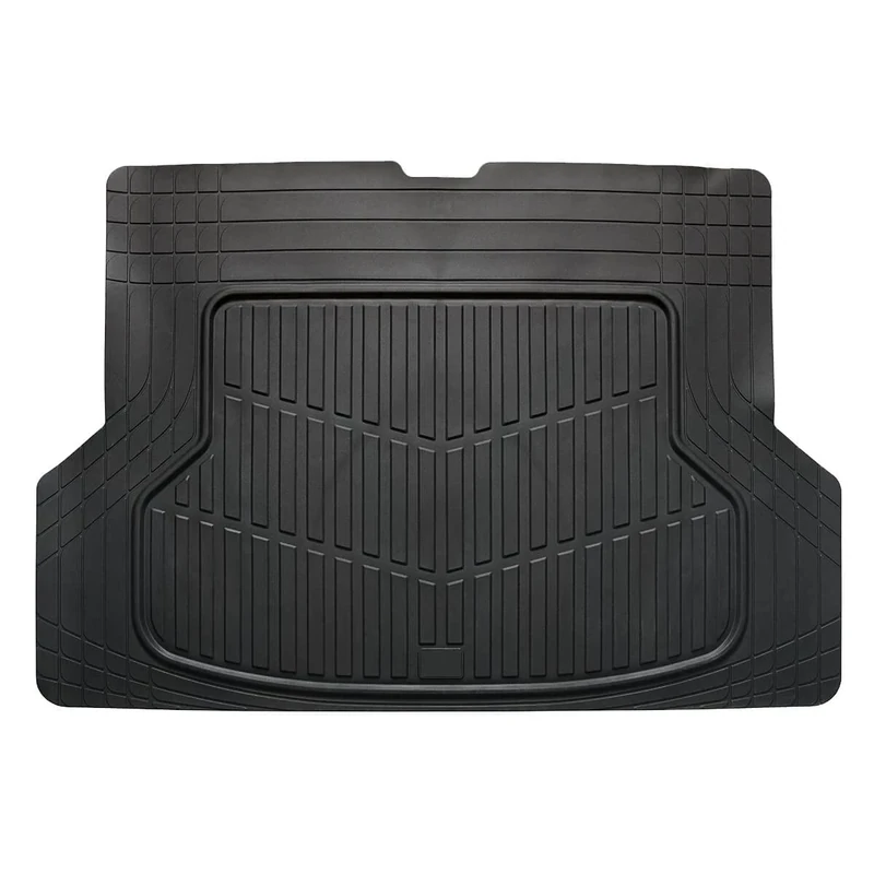 Black Rubber Boot Mat Waterproof Non-Slip Adjustable Car Boot Mat 134cm x 91cm