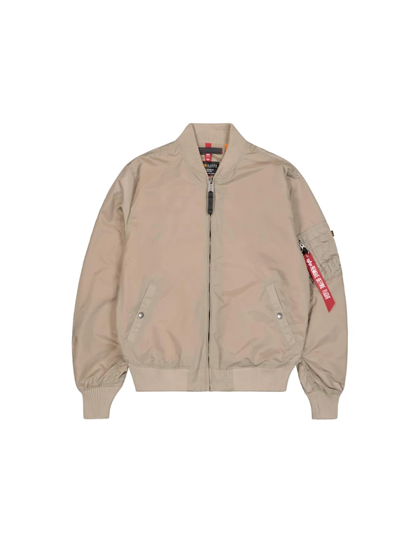Alpha Industries MA-1 TT Bomber Jacket for Men Vintage Sand