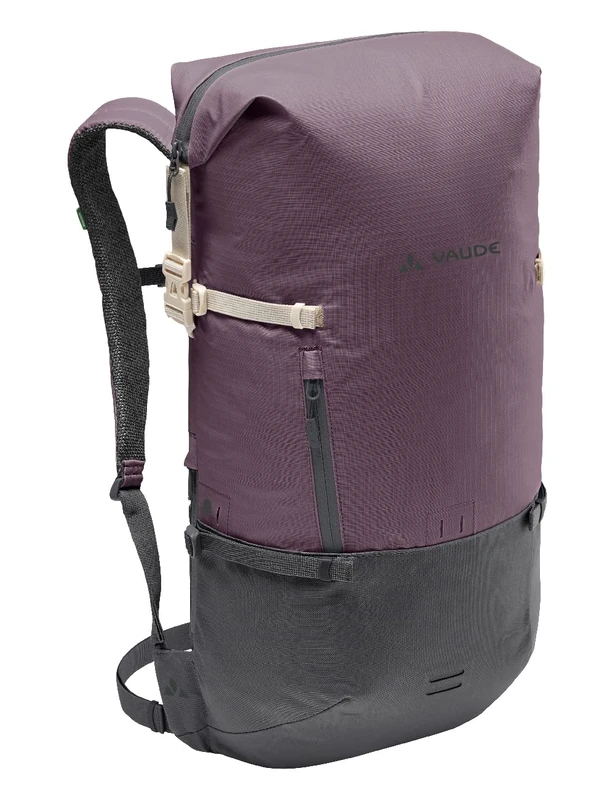VAUDE CityGo CityBackpack, Waterproof Backpack for Men and Women, Lightweight Daypack for City Trips with Laptop Compartment, Rolltop Backpack Ideal for Urban Everyday Use