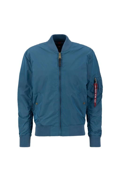 Alpha Industries MA-1 TT Bomber Jacket for Men Vintage Marine