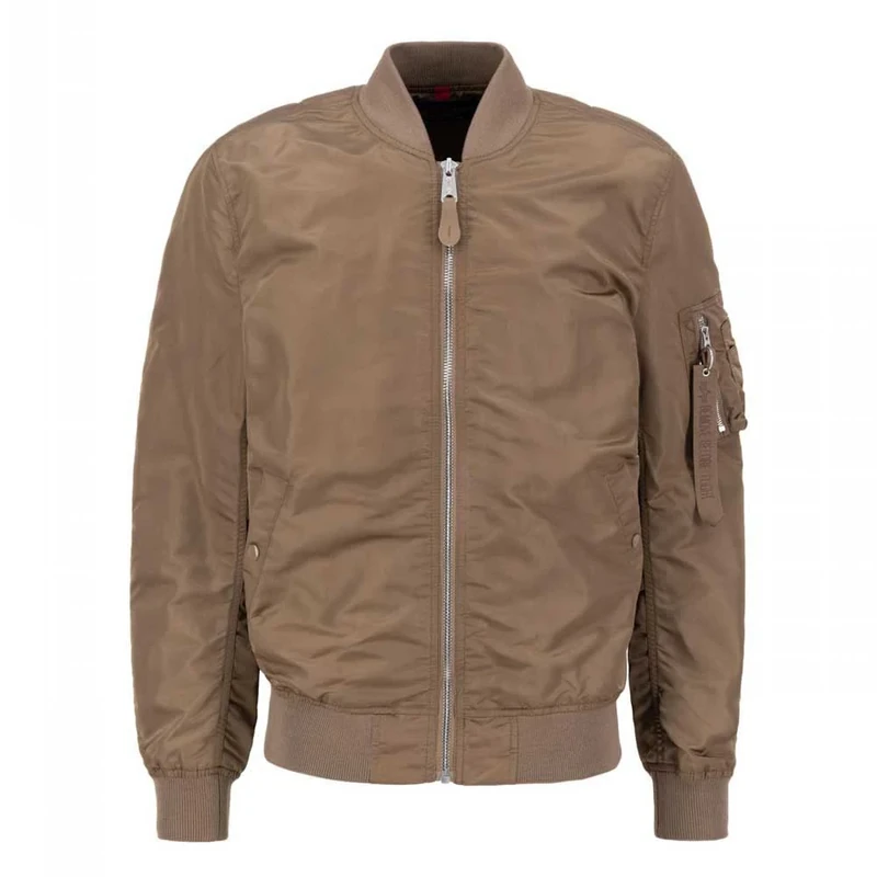 Alpha Industries Men's MA-1 VF LW Bomber Jacket, Taupe, XXX-Large
