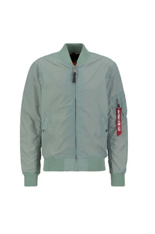 Alpha Industries Men's MA-1 TT Bomber Jacket, Dusty Green, XXS