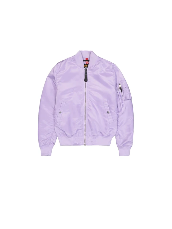 Alpha Industries Women's MA-1 VF LW Bomber Jacket for Ladies, Pale Violet, XL