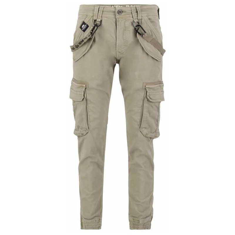 Alpha Industries Utility Mens Casual Trousers Vintage Sand