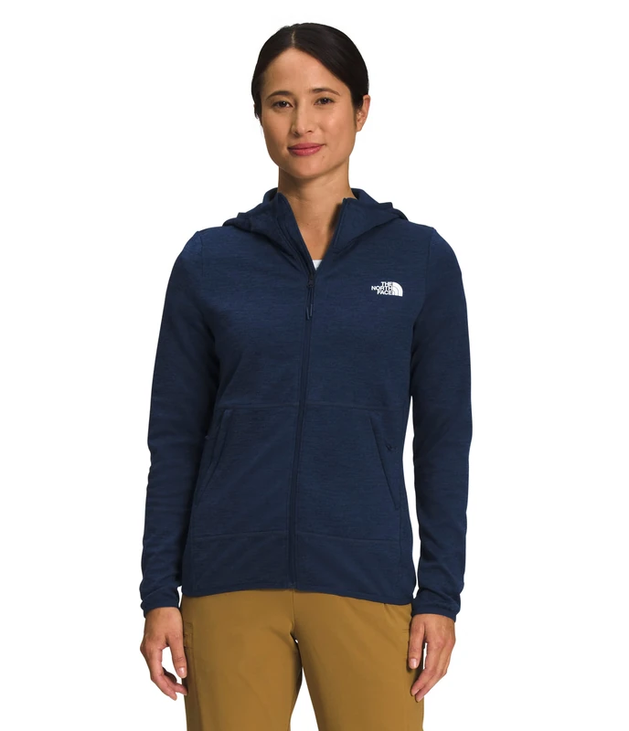 The North Face Canyonlands Hooded Sweatshirt Summit Navy Dark Heather S