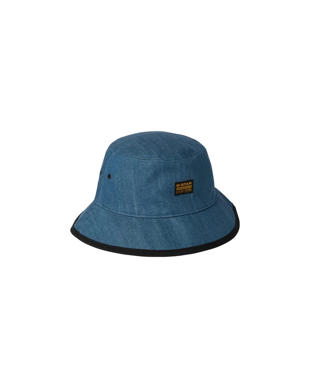 G-Star Men's Denim Bucket Hat, Blue (raw denim D23090-D318-001), M - Image 1
