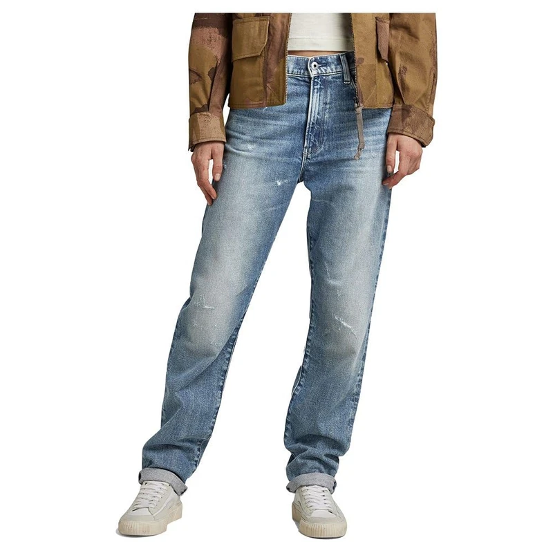 G-Star Women's Virjinya Slim Jeans, Blue (sun faded ice fog destroyed D21078-B767-C275), 31W / 34L