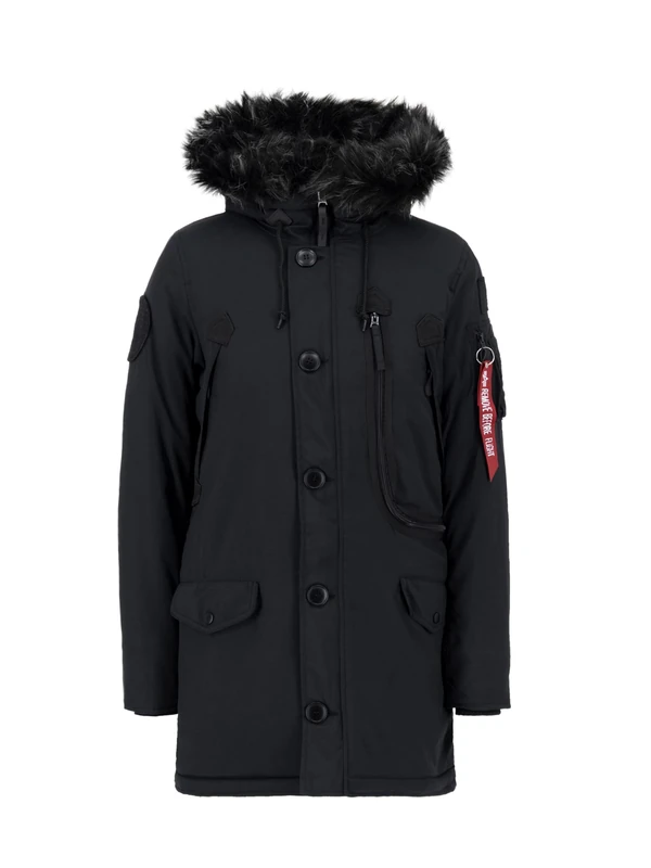 Alpha Industries Women's Polar Jacket All Black XL
