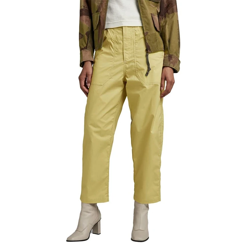 G-Star Women's 3D Fatigue Boyfriend New Pants, Green (leek green D23226-D308-D613), 25