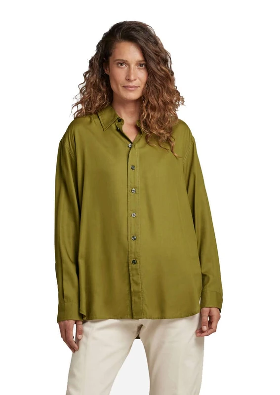 G-Star Women's Dress Shirt, Green (avocado D22917-D297-D612), XS