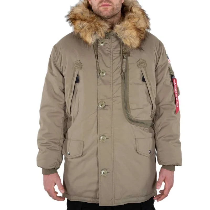 Alpha Industries Men's Polar Jacket Stratos XXL - Image 1