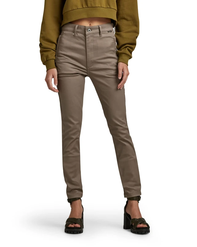 G-Star Women's Skinny Chino , Brown (deep walnut D22892-C105-B743), 33W / 32L