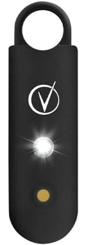 Vantamo Personal Alarms for Women with Strobe LED Light, Extra Loud 130dB Self Defense Keychain with 2 Dynamics, Unique Panic Alarm with Keychain & Keyring for Bag or Backpack and Low Battery Notice