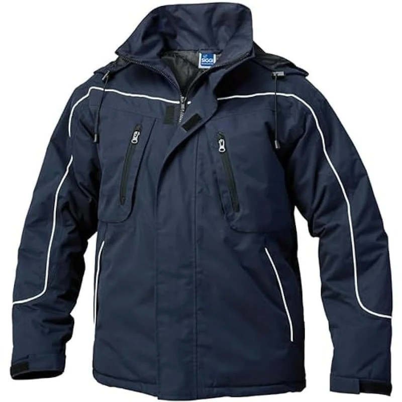 Siggi Group Stone Chef's Jacket, Blue, XXL