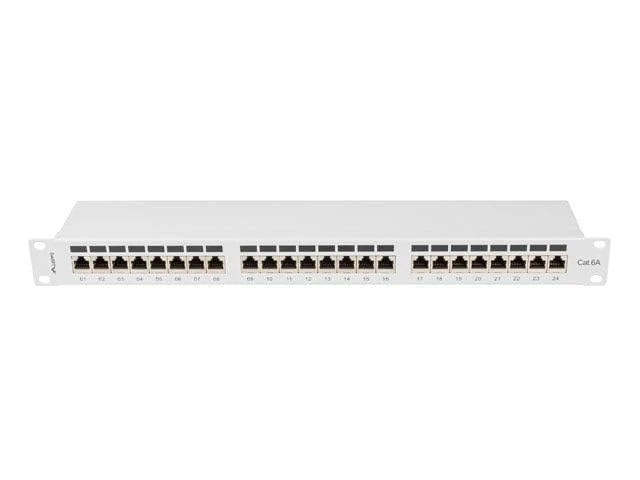 LANBERG Patch Panel 24port 1U Cat.6A FTP