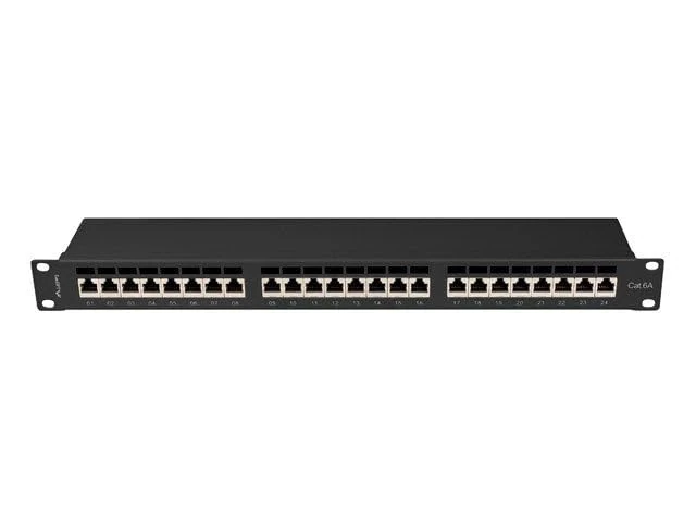 LANBERG Patch Panel 24port 1U Cat.6A FTP