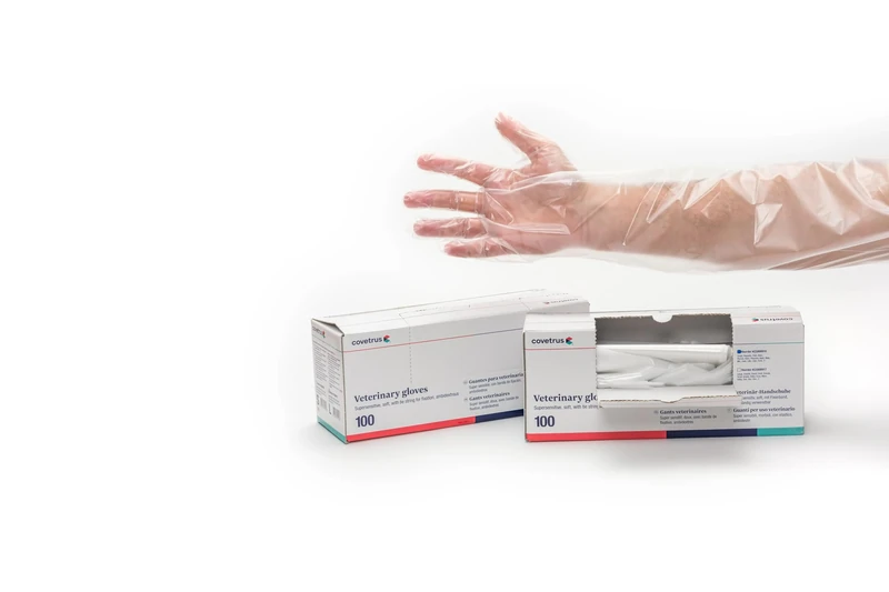 COVETRUS Veterinary Gloves C/Shoulder Band L 100UD