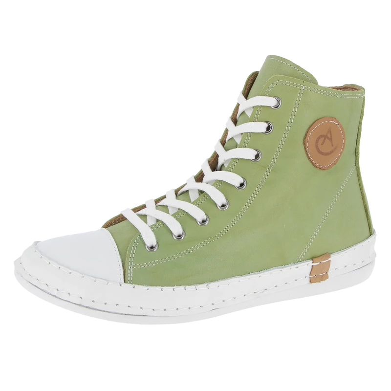 Andrea Conti Women's Trainers, Green, EU 40, Green, 8 UK