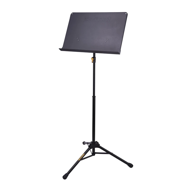 Hercules Orchestra Music Stand, EZ Grip One-Handed Height Adjustment, Quick Release - Image 1