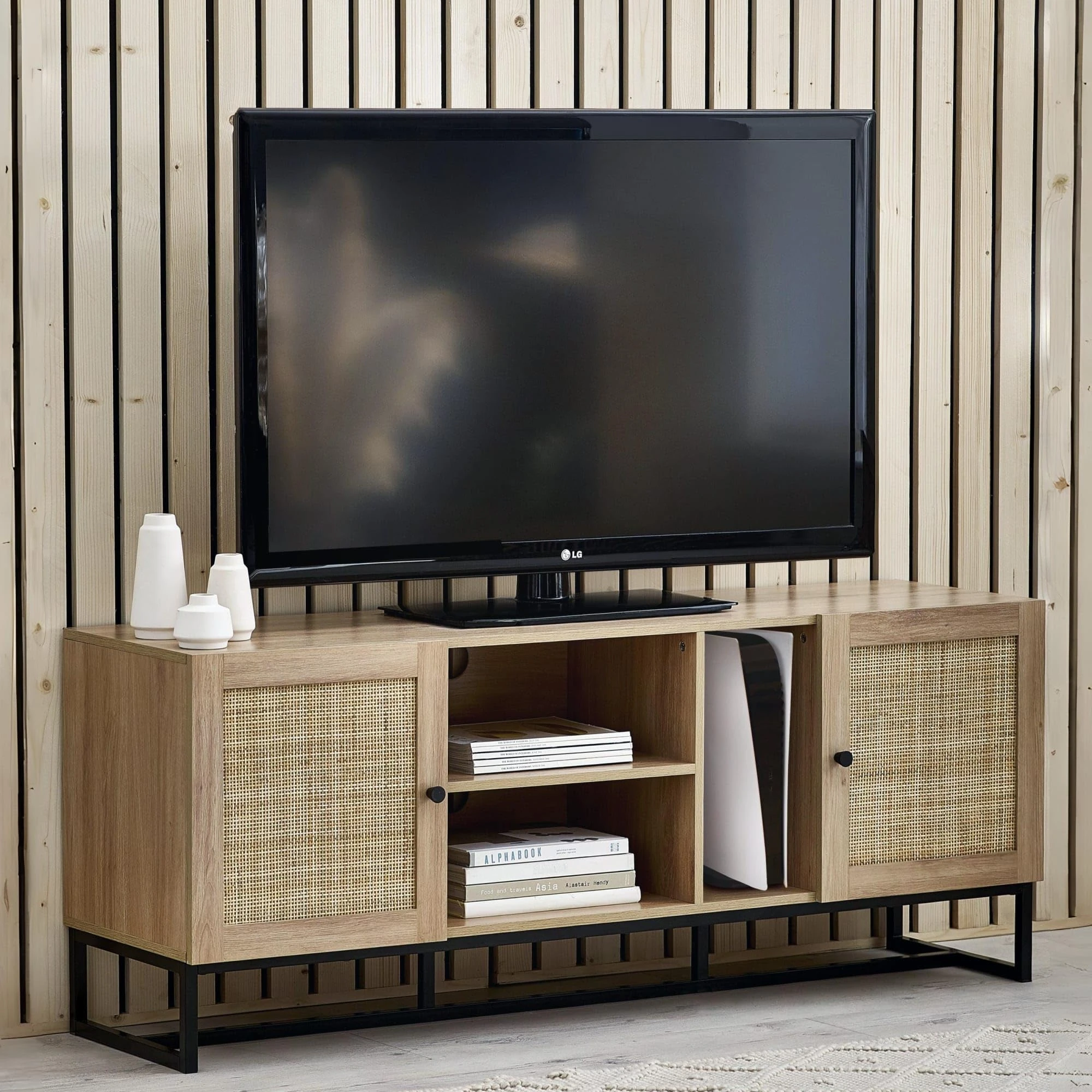 Julian Bowen Padstow Tv Unit-Oak, One Size