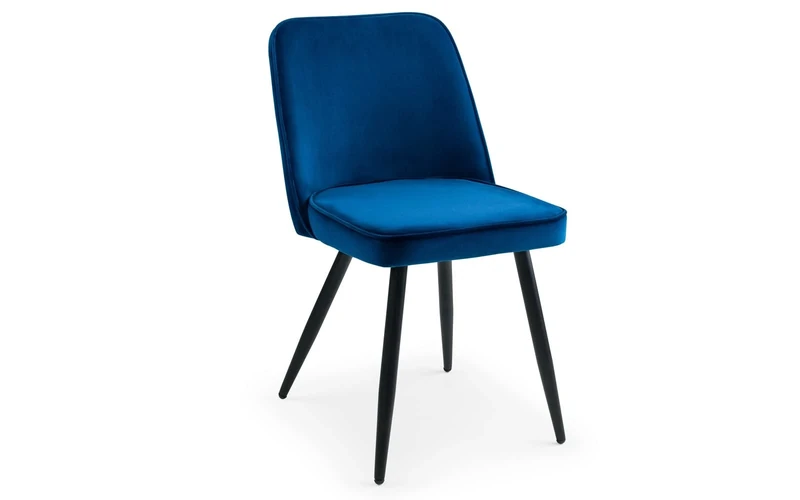 Julian Bowen Set Of 2 Burgess Dining Chairs, Blue