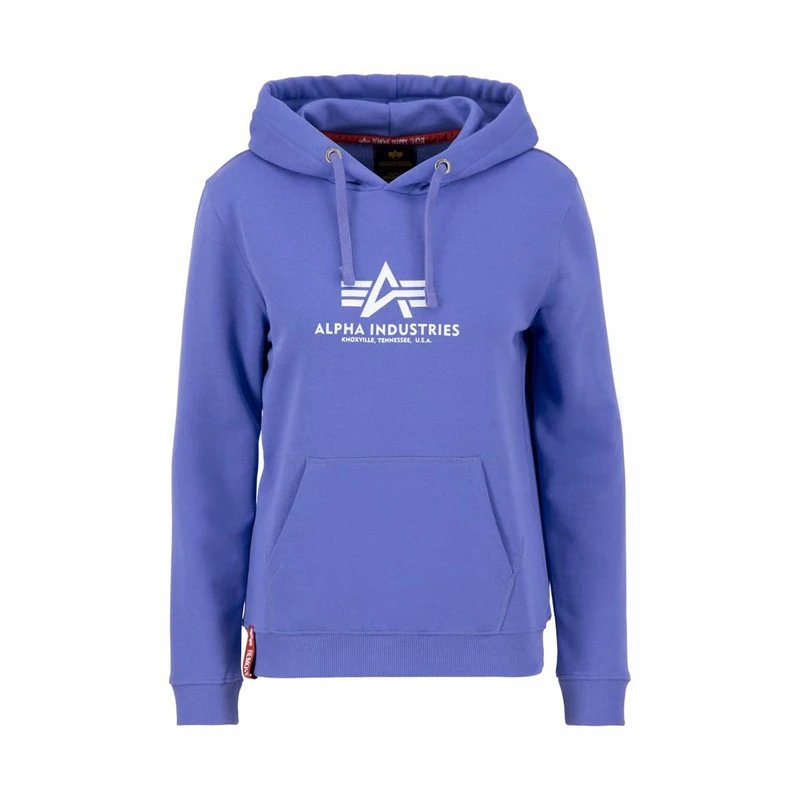 Alpha Industries New Basic Hoodie for women Electric Violet