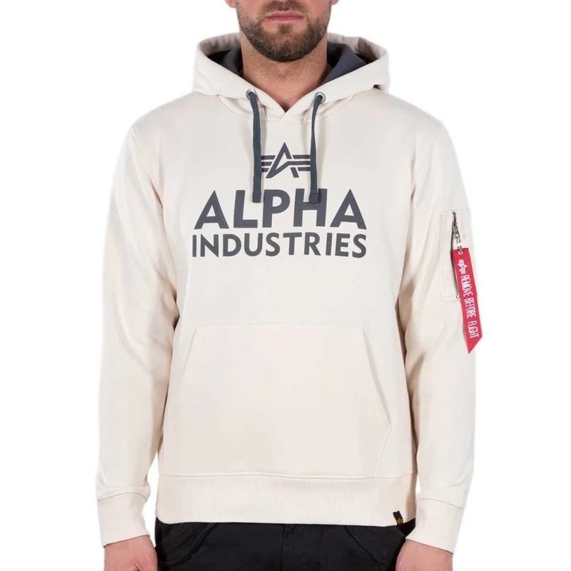 Alpha Foam Print Hoody Casual Shorts, Jet Stream White, XS - Image 1