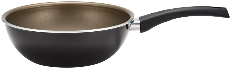 Judge Essentials Radiant Teflon Non-Stick Wok 24cm Induction Ready Chef's Frying Pan, Oven & Dishwasher Safe