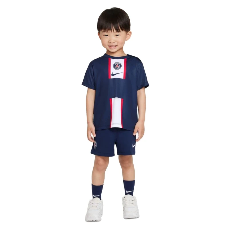 Paris Saint-Germain FC DJ7917 Season 2022/23 Official Baby Set Men's Midnight Navy/White/Midnight Navy 18-24