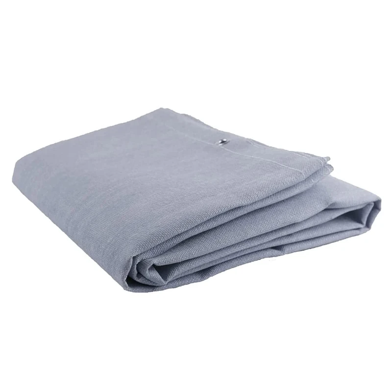 JACKSON SAFETY Welding and Grinding Protective Blanket PU Coated Fiberglass, 2m x 2m 550°C working temp, with grommets for hanging J2718