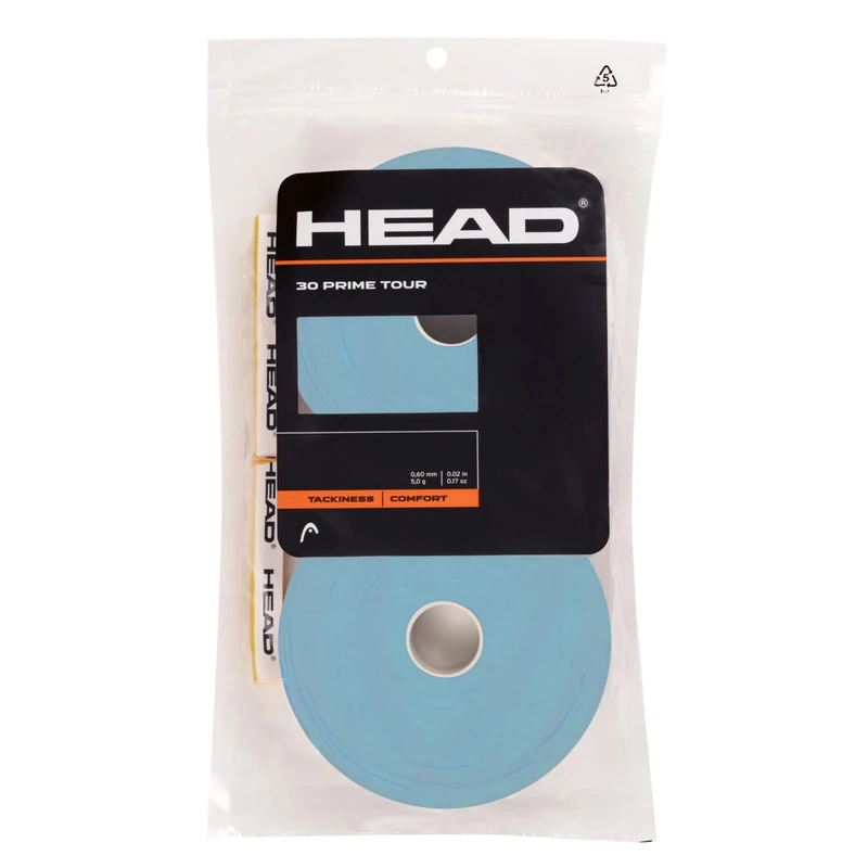 HEAD Unisex Adult 30 Prime Tour Grip Tape, Blue, One Size