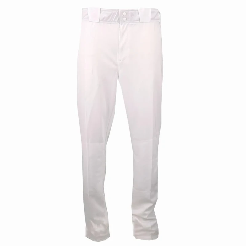 adidas Icon Pro Mens Baseball Pants with Piping, White-black, L