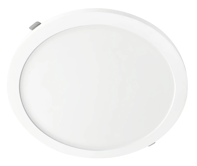 AIRAM Flex Multi LED Mounting Panel Round Dimmable Ceiling Luminaire 16W, Adjustable Spring Mounting - Fits into Almost Any pre-Made Recess - Pack of 1