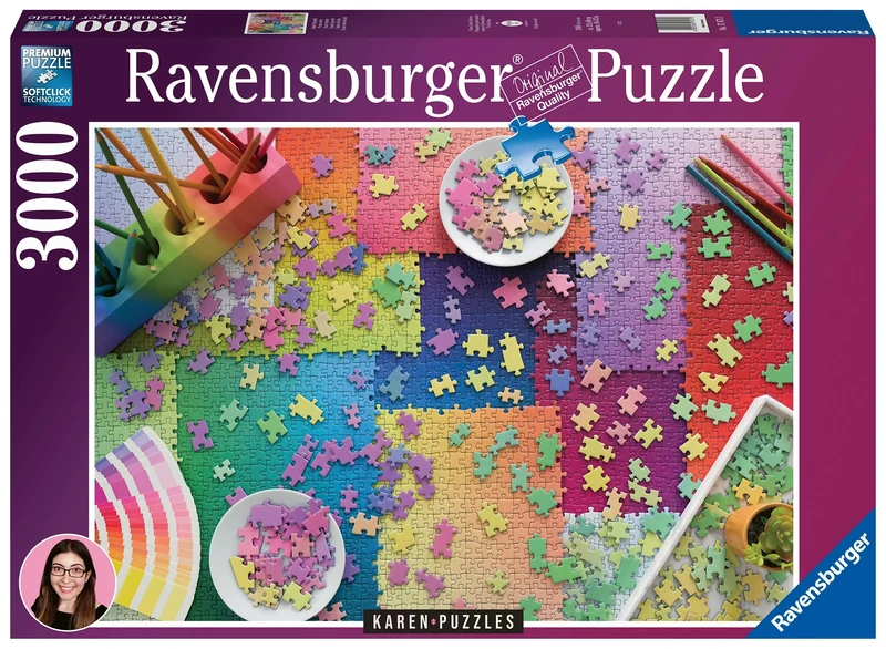 Ravensburger Karen Puzzles YouTube 3000 Piece Jigsaw Adults and Kids Age 12 Years Up