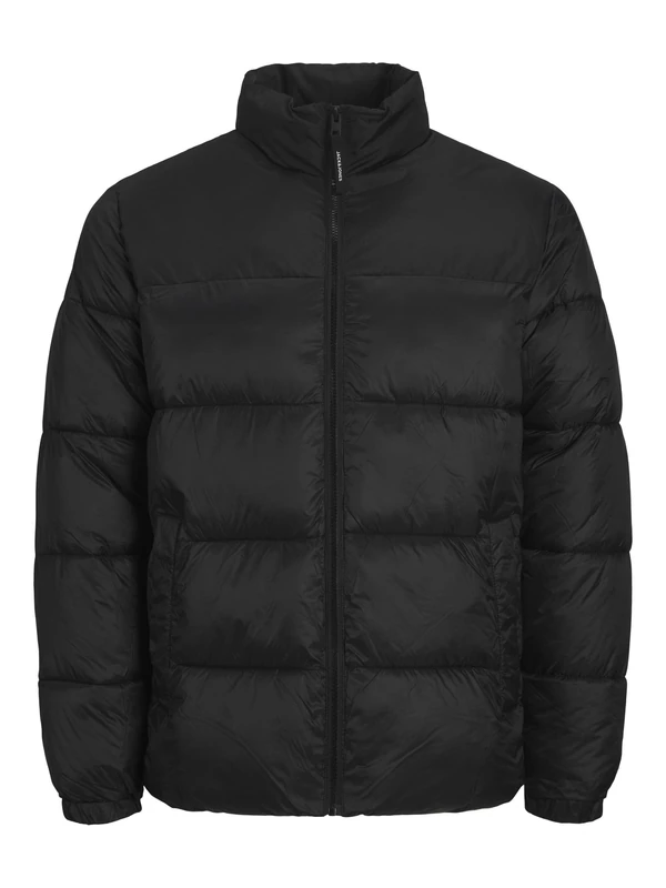 JACK & JONES Mens Multi Quilted Jacket Plus Size Outerwear Black 4XL