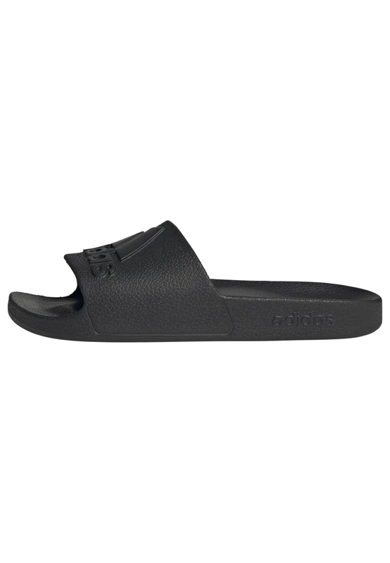 adidas Unisex Adult Adilette Aqua Slide Sandal, Core Black/Core Black/Core Black, 12 Women/11 Men