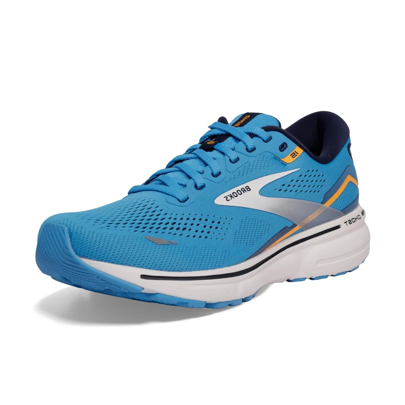 Brooks 1103931D480 Ghost 15 Men Blue/Peacoat/Orange UK 6