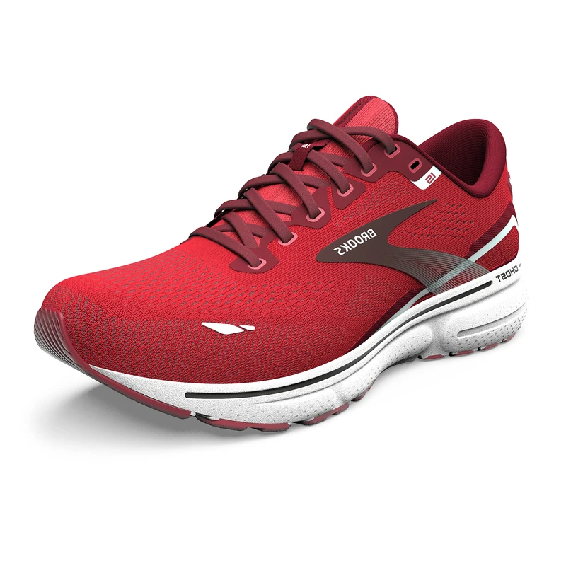 Brooks 1103931D650 Ghost 15 Sneaker Male Red/Blue Haze/White UK 10.5